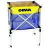 Foldable ball carrying cart