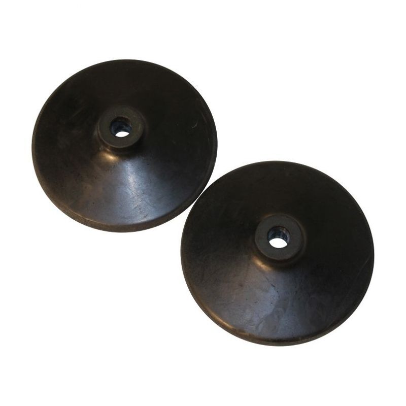 Socle caoutchouc 2kg pour jalons - la paire | Dimasport Socle caoutchouc 2kg pour jalons - la paire | Dimasport