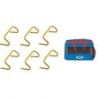 HAIES DE VÉLOCITÉ HAUTEUR 15 OU 30 CM - LOT DE 6 - DIMASPORT