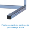 Electro-galvanized international hurdle