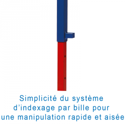 Electro-galvanized automatic international hurdle
