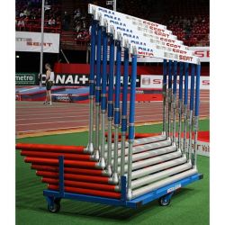 Cart for 8 prestige/international aluminium hurdles