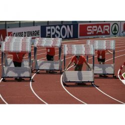 Cart for 8 prestige/international aluminium hurdles