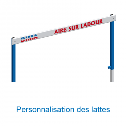 Electro-galvanized club hurdle