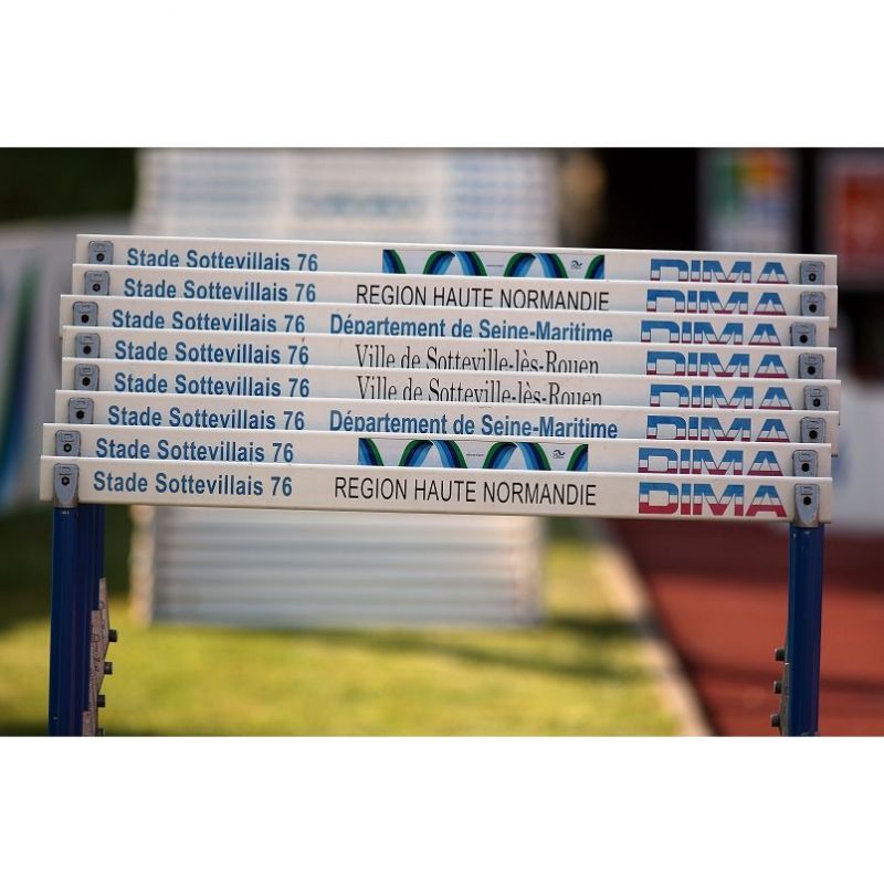 Pvc customized crossbar for prestige/international aluminum hurdle Pvc customized crossbar for prestige/international aluminum hurdle