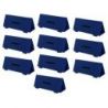 Foldable pvc training hurdles