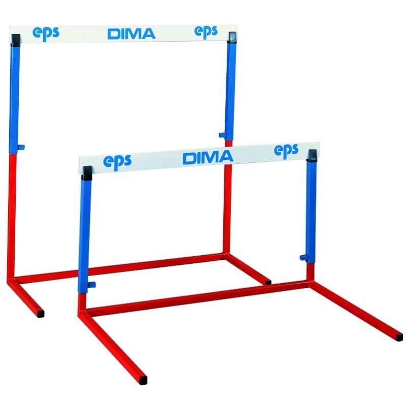 10 HEIGHTS TRACK SCHOOL HURDLES - SET OF 3 OR 6 - DIMASPORT 10 HEIGHTS TRACK SCHOOL HURDLES - SET OF 3 OR 6 - DIMASPORT