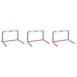  10 HEIGHTS TRACK SCHOOL HURDLES - SET OF 3 OR 6 - DIMASPORT