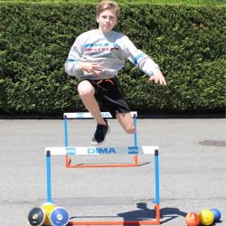  10 HEIGHTS TRACK SCHOOL HURDLES - SET OF 3 OR 6 - DIMASPORT