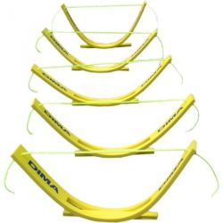 Adjustable gpp foam hurdleset of 5