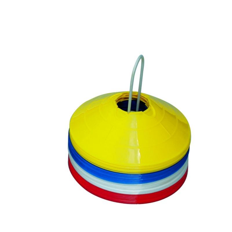 FLAT CONE MARKERS HEIGHT : 5CM - SET OF 20 OR 40 - DIMASPORT FLAT CONE MARKERS HEIGHT : 5CM - SET OF 20 OR 40 - DIMASPORT