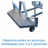 Cart for 60 competition hurdles