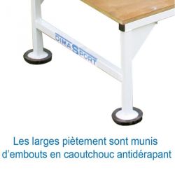 Steel starter's rostrum