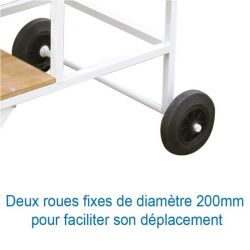 Steel starter's rostrum