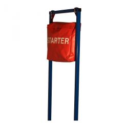 Wooden starter's rostrum