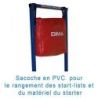 Wooden starter's rostrum