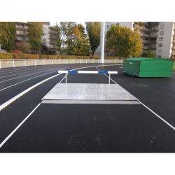 Recouvrement aluminium pour fosse de steeple(profondeur 50 a 70 cm)