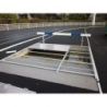 Recouvrement aluminium pour fosse de steeple(profondeur 50 a 70 cm)