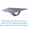 Couvercle butoir perche