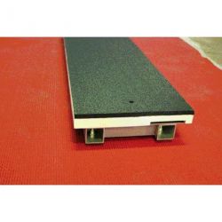 Reversible take-off board