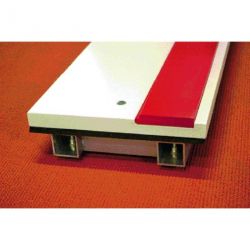 Reversible take-off board