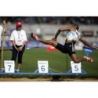 Steel distance indicator stand for long/triple jump