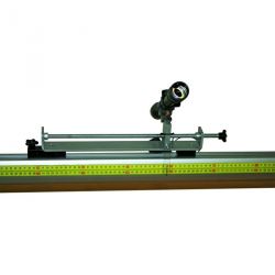 Laser optic measuring devicefor long jump/triple jump