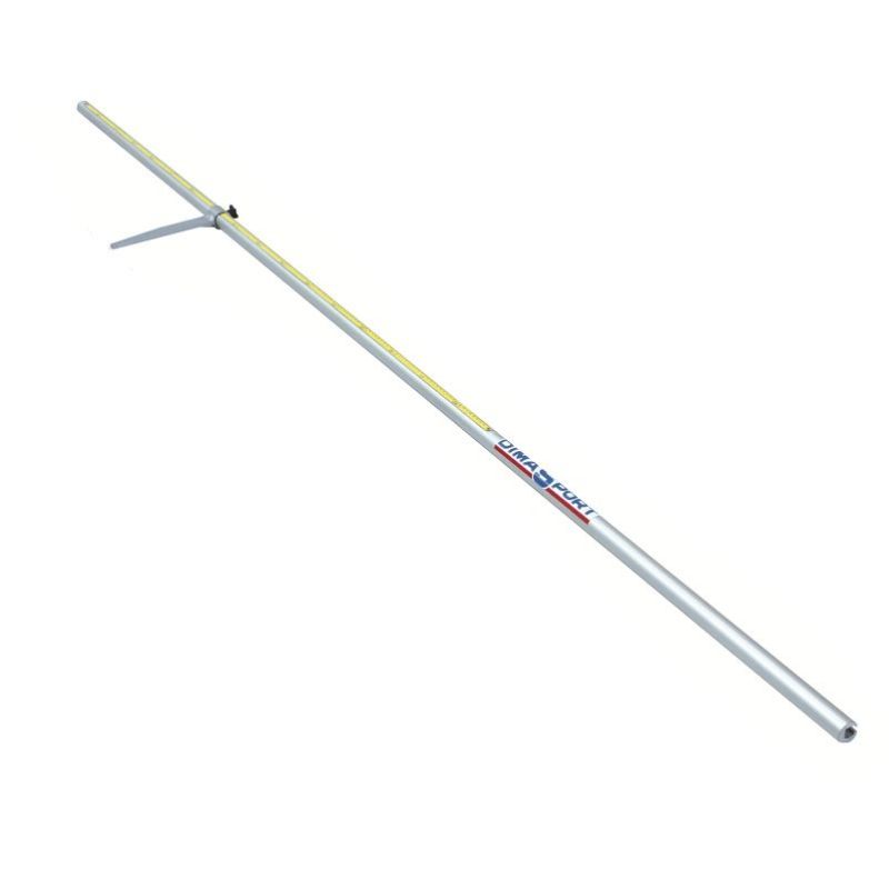 Toise de saut aluminium avec bec 2,50 metres Toise de saut aluminium avec bec 2,50 metres