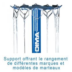 Chariot de transport circulaire pour marteaux