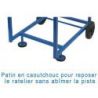 CHARIOT DE TRANSPORT DE DISQUES ATHLÉTISME |CAPACITÉ 28 |DIMASPORT