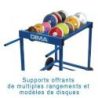 CHARIOT DE TRANSPORT DE DISQUES ATHLÉTISME |CAPACITÉ 28 |DIMASPORT