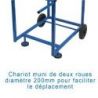CHARIOT DE TRANSPORT DE POIDS - 10/16 POIDS | DIMASPORT