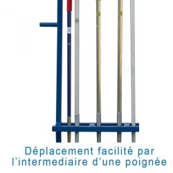 Javelin display rack