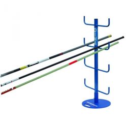 Fixed pole rack
