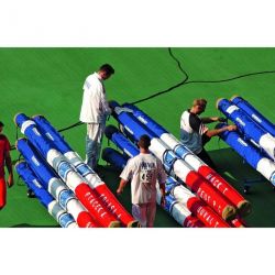 Mobile pole rack