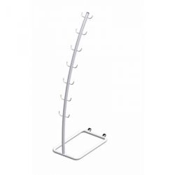 Portable pole rack
