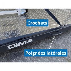 PLATEAU POUR SIÈGE DE LANCER HANDISPORT | ATHLÉTISME | DIMASPORT