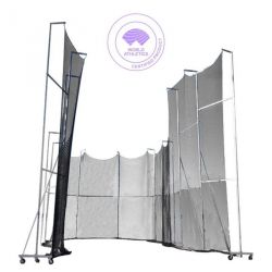 WORLD ATHLETICS CERTIFIED HAMMER CAGE WITH GROUND SLEEVES | DIMASPORT