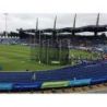Iaaf aluminum hammer cage with ground sleeves