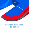 Matelas perche modulaire concept iv 9.50 x 6.20 x 0.87/0.37m
