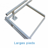 Caillebotis galvanise pour sautoir perche basic4.25x5.00x0.10m