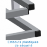 Caillebotis galvanise pour sautoir perche basic4.25x5.00x0.10m