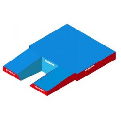 Matelas perche federal monohousse 7.50 x 5.50 x 0.80/0.50m