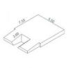 Federal single cover pole vault landing system 7.50 x 5.50 x 0.80/0.50m