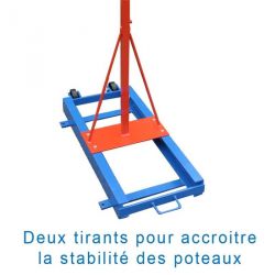 Basic pole vault uprights (per pair)