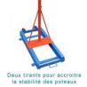 Basic pole vault uprights (per pair)