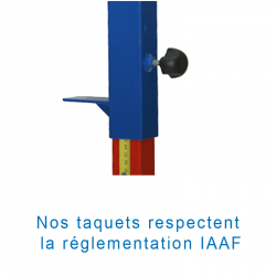 Poteaux hauteur iaafla paire