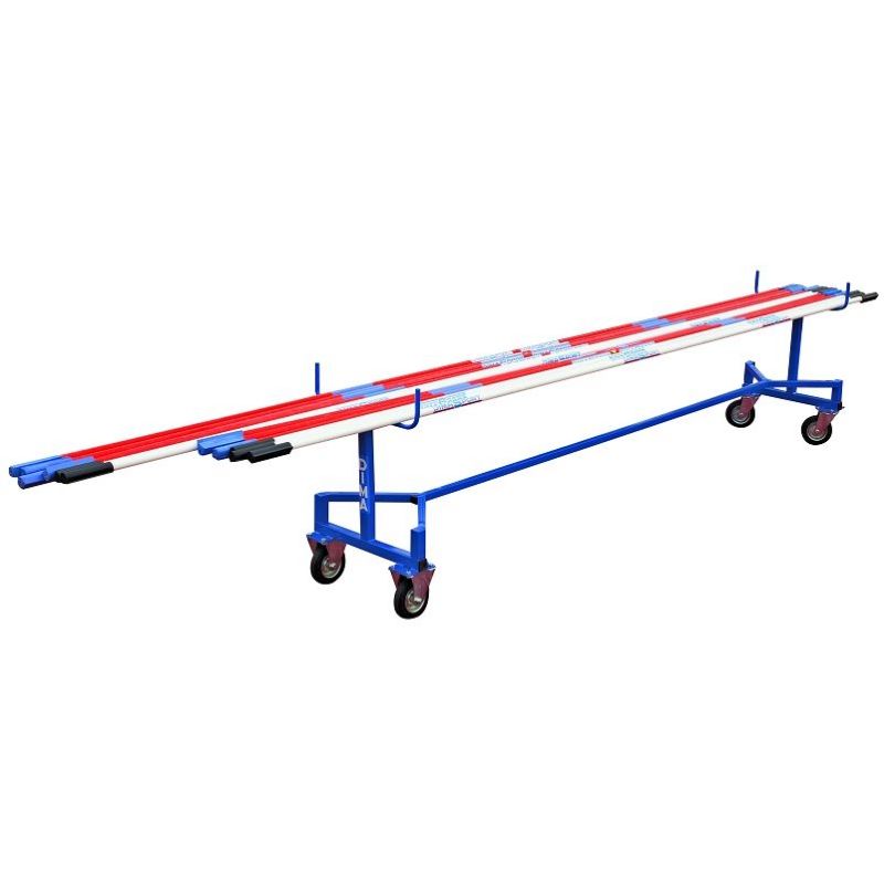 Chariot de transport pour barres de saut Chariot de transport pour barres de saut