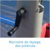 WORLD ATHLETICS CERTIFIED COMPETITION POLE-VAULT UPRIGHTS | DIMASPORT