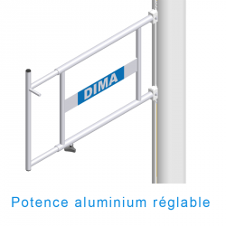 WORLD ATHLETICS COMPETITION FOLDABLE POLE-VAULT UPRIGHTS | DIMASPORT